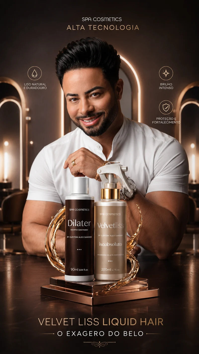 Laminação Capilar Kit Velvet Liss Xpress ( Dillater - Velvet Liss)