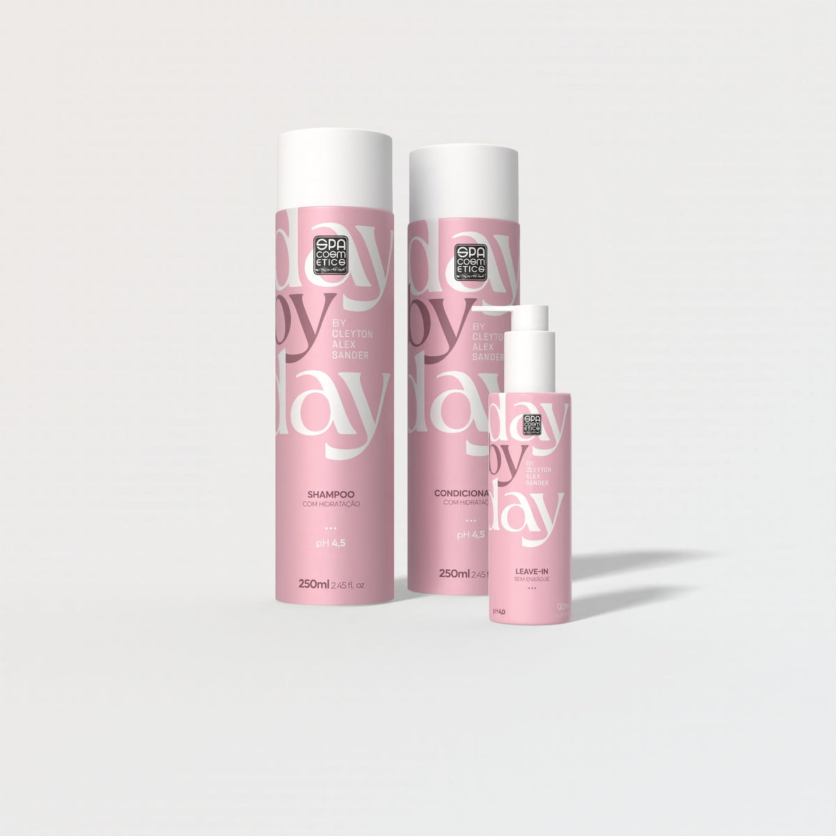 Kit Home Care Day By Day - Shampoo , Condicionador & Leave-in